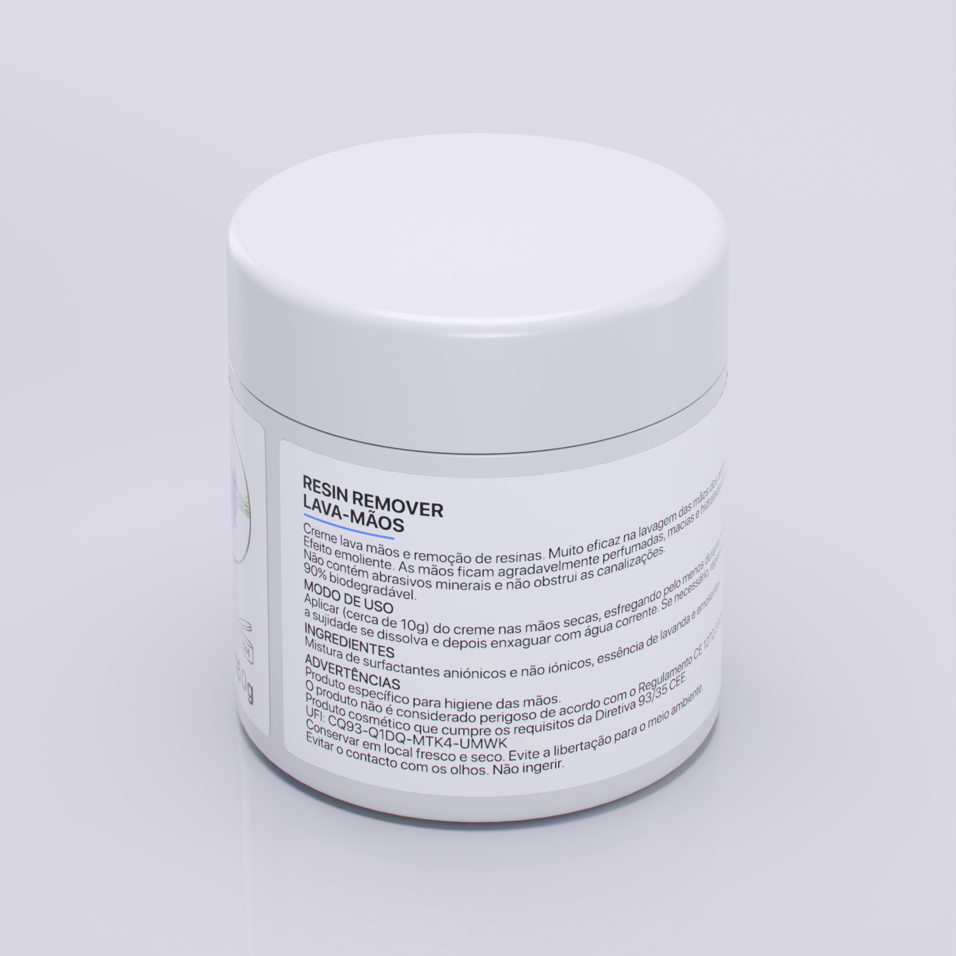 Creme para lavar mãos (Tira Resinas) 150g - Image 2